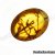 Amber with inclusions